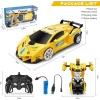 Uzaktan Kumandalı Dönüşüm Robotu RC Araba Yellow