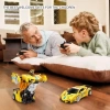 Uzaktan Kumandalı Dönüşüm Robotu RC Araba Yellow
