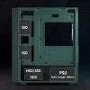 Vetroo M03 Micro ATX Mini ITX Kompakt Oyun Bilgisayarı Kasası M05 Army Green +3fans