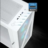 Vetroo M03 Micro ATX Mini ITX Kompakt Oyun Bilgisayarı Kasası M05 White