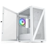 Vetroo M03 Micro ATX Mini ITX Kompakt Oyun Bilgisayarı Kasası M05 White