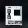 Vetroo M03 Micro ATX Mini ITX Kompakt Oyun Bilgisayarı Kasası M05 White