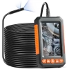 VEVOR Çift Lensli Işıklı Endoskop Kamerası - 15m Kablo 4.3inch IPS/15m