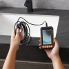 VEVOR Çift Lensli Işıklı Endoskop Kamerası - 15m Kablo 4.3inch IPS/15m