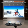 Voplls 1080P Full HD Destekli Taşınabilir Video Projektör HDMI USB AV