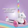 Voyager Çocuklar için  3 Tekerlek Dengeleme Scooterı Unicorn