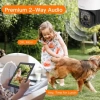 VSTARCAM 3MP Güvenlik 360° PTZ Kamera Dış Mekan Red
