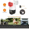 VSTARCAM 3MP Güvenlik 360° PTZ Kamera Dış Mekan Red