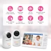 VTech Kamera ve Ses Özellikli, Pan Tilt Zoom - 7 Inc IPS Ekran - 2 Kamera