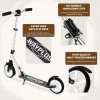 WAYPLUS Kick Scooter 6 Yaş ve Üzeri Beyaz