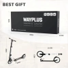 WAYPLUS Kick Scooter 6 Yaş ve Üzeri Beyaz