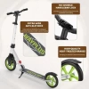 WAYPLUS Kick Scooter 6 Yaş ve Üzeri Green White