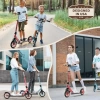 WAYPLUS Kick Scooter 6 Yaş ve Üzeri Kırmızı