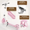 WAYPLUS Kick Scooter 6 Yaş ve Üzeri Pink