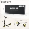WAYPLUS Kick Scooter 6 Yaş ve Üzeri Sarı