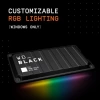 WD_BLACK 2TB RGB Aydınlatma Taşınabilir Sürücü