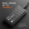 WD_BLACK 500 GB P50 Oyun Sürücüsü SSD - Taşınabilir