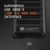 WD_BLACK 500 GB P50 Oyun Sürücüsü SSD - Taşınabilir