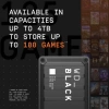 WD_BLACK 500 GB P50 Oyun Sürücüsü SSD - Taşınabilir