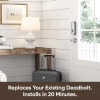 Wyze Bluetooth Parmak İzi Sürgü Kilidi, Tuş Takımlı, IPX5 Dayanıklı