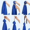 XMSM Yetişkinler Otizm Duyusal Terapi Salıncak 150x280cm Royal Blue
