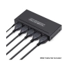 Xtreme 4 Portlu HDMI Splitter Siyah