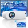 Yaber Ekranlı Mini Projektör, 1080P Full HD 9000L Açık Hava Film Projektörü