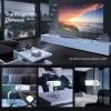 Yaber Ekranlı Mini Projektör, 1080P Full HD 9000L Açık Hava Film Projektörü