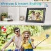 YunQiDeer 10.1 Inc WiFi Dijital Fotoğraf Çerçevesi 1280x800P IPS Ekran 16GB