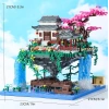 Yushinv Orijinal Müzikli Kiraz Çiçeği Ağacı ve Sakura Ağacı Evi - 3320 Parça