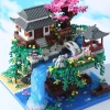 Yushinv Orijinal Müzikli Kiraz Çiçeği Ağacı ve Sakura Ağacı Evi - 3320 Parça