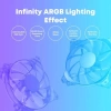 Zalman (3lü Set) 120mm Rainbow Rgb Kasa Fanı 12cm