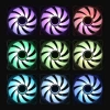 Zalman (3lü Set) 120mm Rainbow Rgb Kasa Fanı 12cm