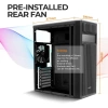 Zalman Monte 120mm Fan T6 ATX Mid Tower Bilgisayar PC Kasası 5.25 ODD T6