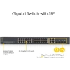ZYXEL 24 Bağlantı Noktalı Gigabit Ethernet Akıllı Switch GS1900-24 24 Ports Cloud Ready