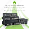 ZYXEL 50 Port Gigabit Ethernet Akıllı Switch (GS1920-48V2) 24 Ports