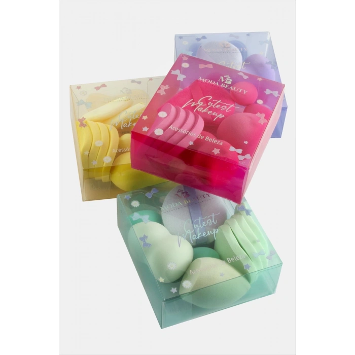 10 Adet Yumurta Makyaj Süngeri