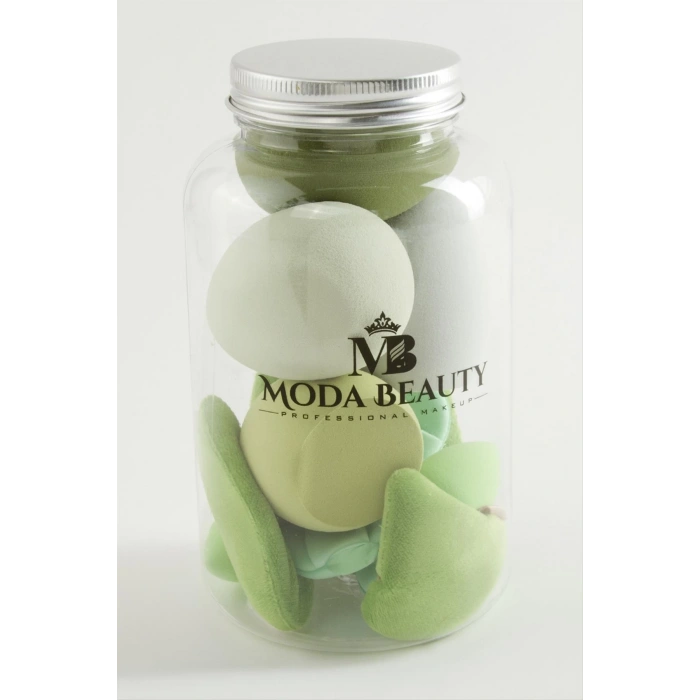 13 Adet Konserve Şişeli Makyaj Süngeri