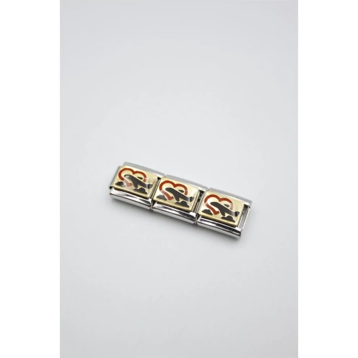 3lü Charm - Gümüş