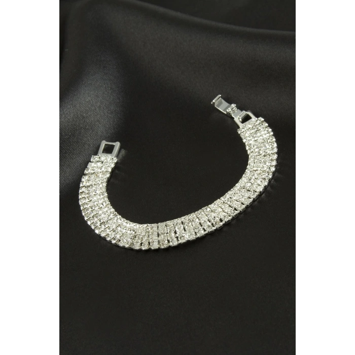 4 Sıra Taşlı Suyolu Bileklik