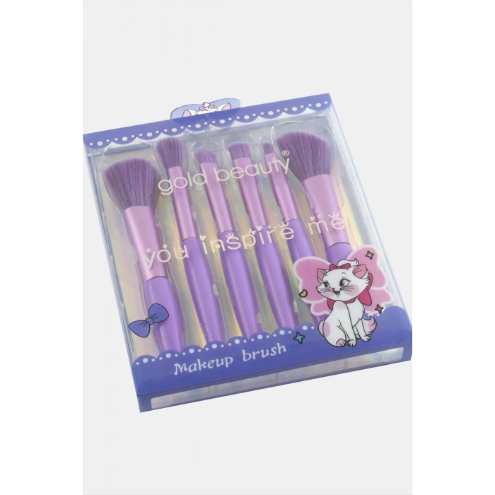 6 Adet Makyaj Fırça Seti