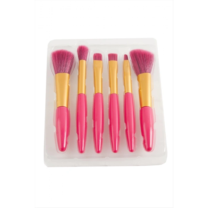6 Adet Makyaj Fırça Seti