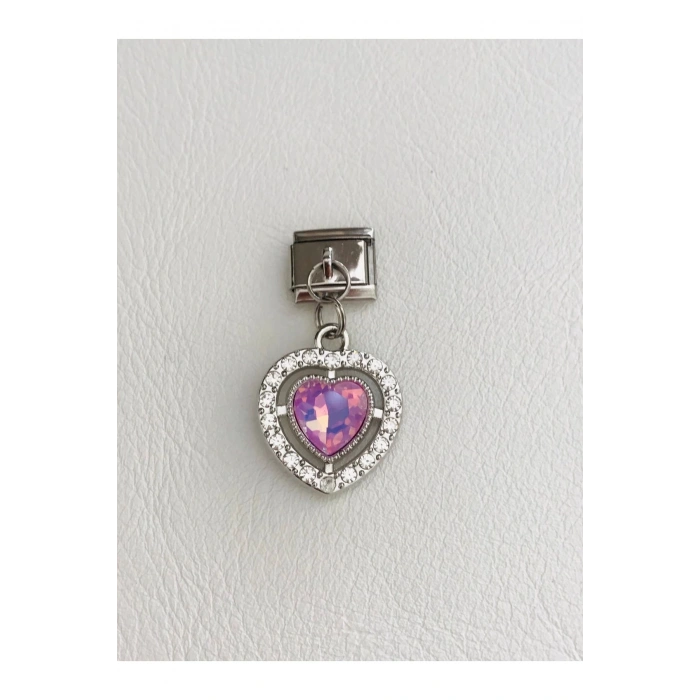 Çelik İtalyan Charm Bileklik Charmı