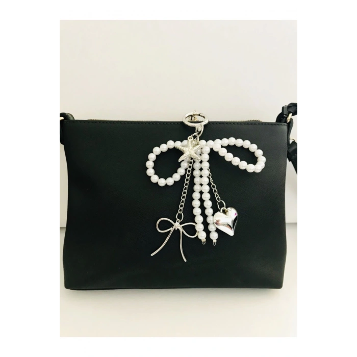 Fiyonk Charmlı Çanta Süsü