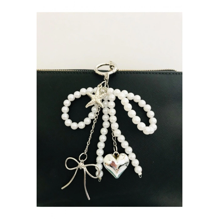 Fiyonk Charmlı Çanta Süsü