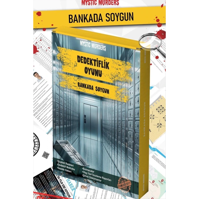 Bankada Soygun Dedektif Dava Çözme Oyunu