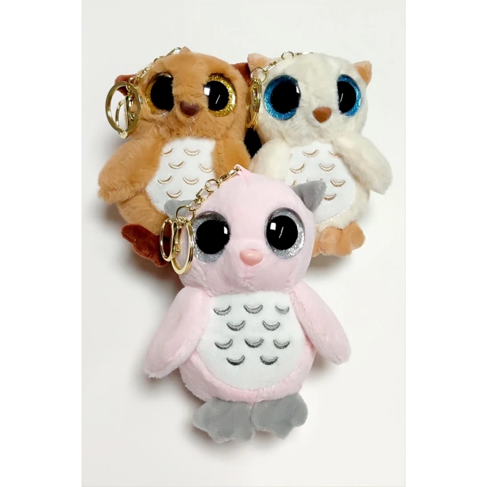 Baykuş Peluş Anahtarlık