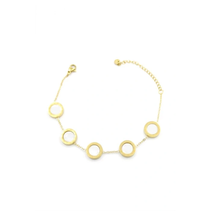 Blg Zincir Bileklik - Altın