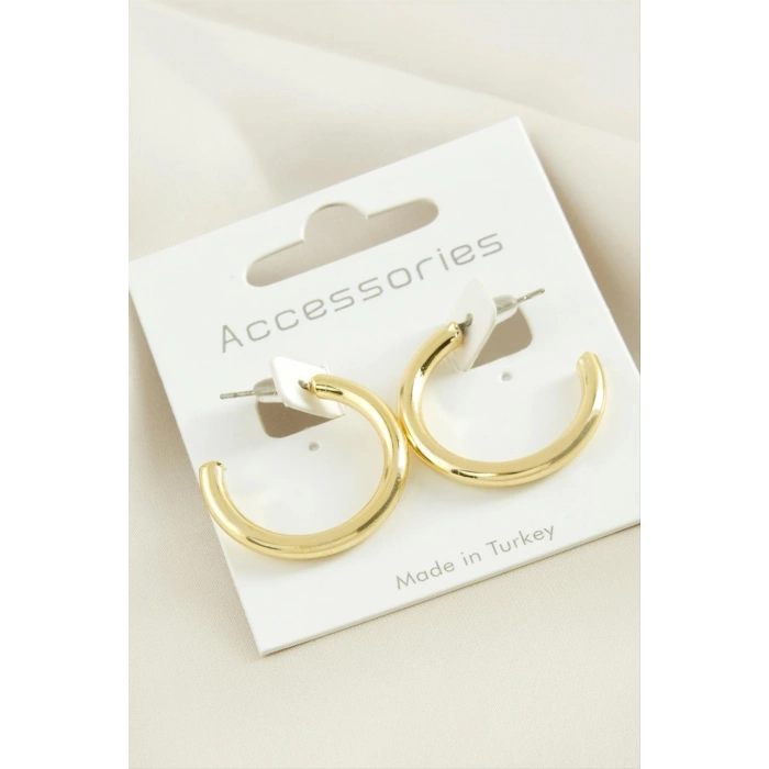 Boru Halka Küpe 2,5 cm