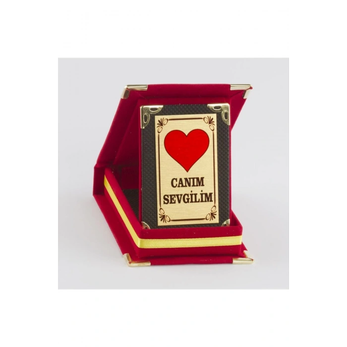 CAnım Sevgilim Plaketi
